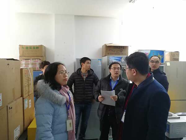 科研条线开展春节前行政查房