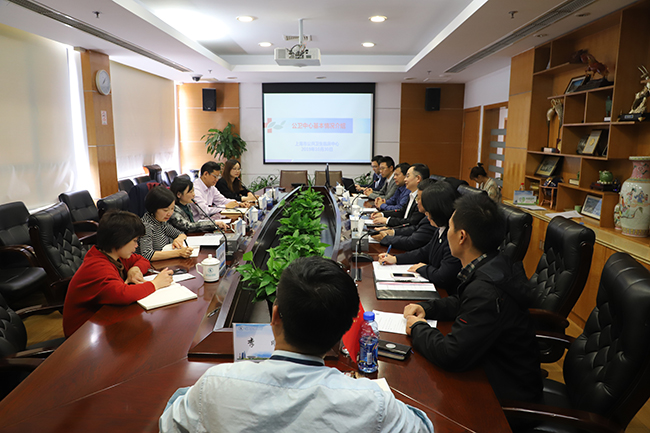 金山区科委朱爱萍书记、刘新宇主任一行莅临公卫中心调研指导工作