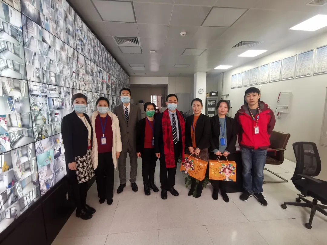 公卫中心开展新春慰问活动