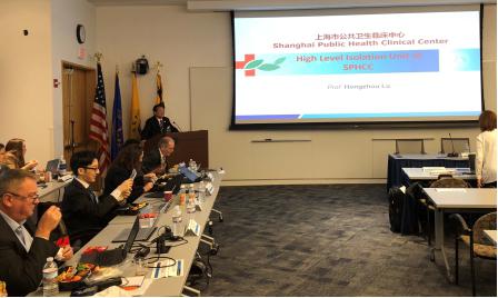 卢洪洲教授应邀出席第三届国际高级别隔离病房工作组会议